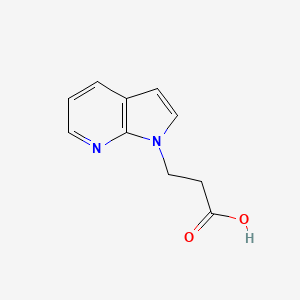 molecular formula C10H10N2O2 B2739577 3-(1H-pyrrolo[2,3-b]pyridin-1-yl)propanoic acid CAS No. 1279202-47-9