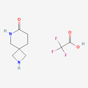 2,6-Diazaspiro[3.5]nonan-7-one;2,2,2-trifluoroacetic acid