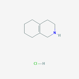 molecular formula C9H16ClN B2739637 1,2,3,4,5,6,7,8-辛氢异喹啉;盐酸盐 CAS No. 2411261-00-0