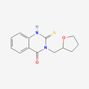 2-mercapto-3-(tetrahydrofuran-2-ylmethyl)quinazolin-4(3H)-one