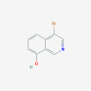 molecular formula C9H6BrNO B2739902 4-Bromoisoquinolin-8-ol CAS No. 1784957-23-8