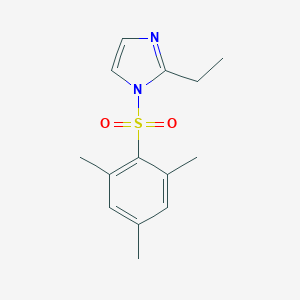 molecular formula C14H18N2O2S B273991 2-ethyl-1-(mesitylsulfonyl)-1H-imidazole 