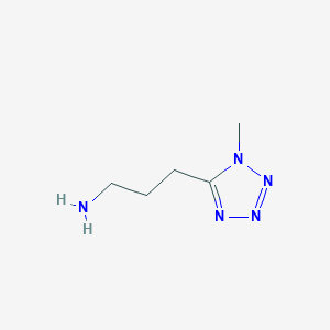 3-(1-methyl-1H-1,2,3,4-tetrazol-5-yl)propan-1-amine