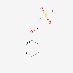 molecular formula C8H8F2O3S B2739936 2-(4-氟苯氧基)乙烷磺酰氟 CAS No. 2137800-10-1