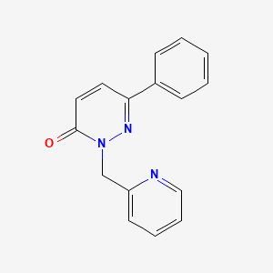 B2739955 6-phenyl-2-(pyridin-2-ylmethyl)pyridazin-3(2H)-one CAS No. 941929-89-1
