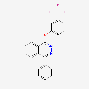 1-Phenyl-4-[3-(trifluoromethyl)phenoxy]phthalazine