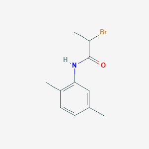 molecular formula C11H14BrNO B2739979 2-bromo-N-(2,5-dimethylphenyl)propanamide CAS No. 1211450-53-1