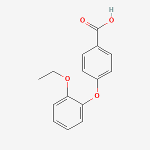 molecular formula C15H14O4 B2740032 4-(2-Ethoxyphenoxy)benzoic acid CAS No. 938231-39-1