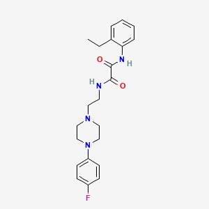 N1-(2-ethylphenyl)-N2-(2-(4-(4-fluorophenyl)piperazin-1-yl)ethyl)oxalamide