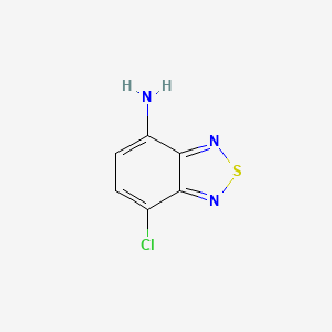 molecular formula C6H4ClN3S B2740069 4-Amino-7-chloro-2,1,3-benzothiadiazole CAS No. 51323-01-4