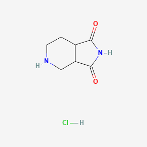 octahydro-1H-pyrrolo[3,4-c]pyridine-1,3-dione hydrochloride