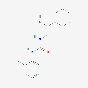 1-(2-Cyclohexyl-2-hydroxyethyl)-3-(o-tolyl)urea
