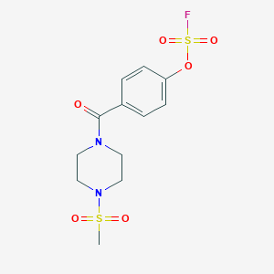 1-(4-Fluorosulfonyloxybenzoyl)-4-methylsulfonylpiperazine