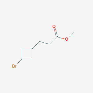 Methyl 3-(3-bromocyclobutyl)propanoate