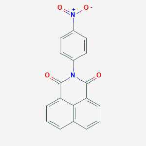 molecular formula C18H10N2O4 B274030 2-{4-nitrophenyl}-1H-benzo[de]isoquinoline-1,3(2H)-dione 