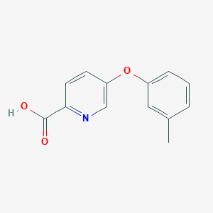 5-(3-Methylphenoxy)pyridine-2-carboxylic acid