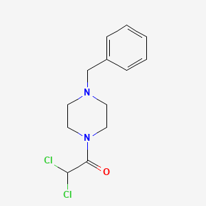 1-(4-Benzylpiperazin-1-yl)-2,2-dichloroethanone