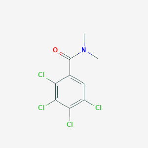 molecular formula C9H7Cl4NO B274038 2,3,4,5-tetrachloro-N,N-dimethylbenzamide 