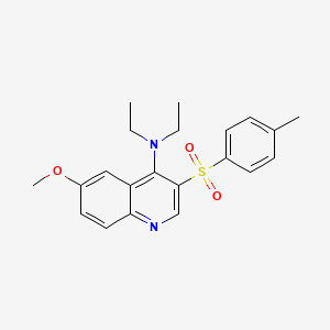 N,N-diethyl-6-methoxy-3-tosylquinolin-4-amine