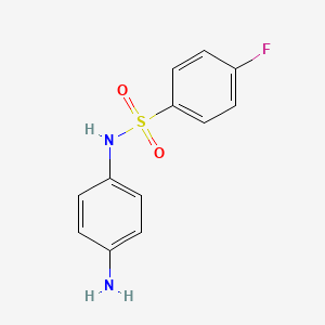 N-(4-aminophenyl)-4-fluorobenzenesulfonamide