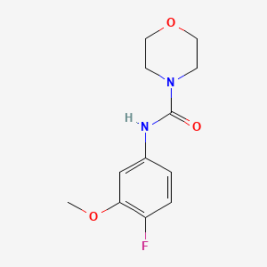 N-(4-Fluoro-3-methoxyphenyl)morpholine-4-carboxamide