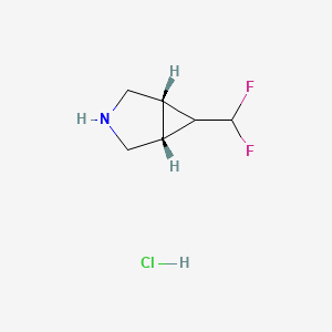 Rel-(1R,5S)-6-(difluoromethyl)-3-azabicyclo[3.1.0]hexane hydrochloride