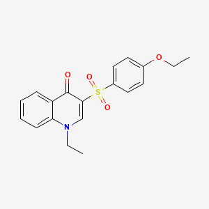 3-((4-ethoxyphenyl)sulfonyl)-1-ethylquinolin-4(1H)-one