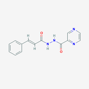 N'-cinnamoyl-2-pyrazinecarbohydrazide