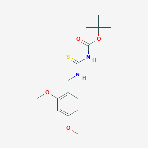 molecular formula C15H22N2O4S B2740521 Anamecouldnotbegeneratedforthisstructure. CAS No. 1459711-49-9