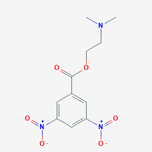 molecular formula C11H13N3O6 B274060 2-(Dimethylamino)ethyl 3,5-dinitrobenzoate 