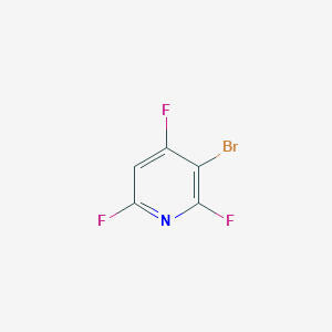 molecular formula C5HBrF3N B2740668 3-溴-2,4,6-三氟吡啶 CAS No. 41404-67-5