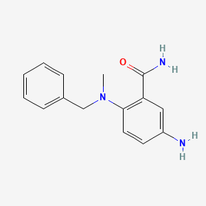 5-Amino-2-(benzyl(methyl)amino)benzamide