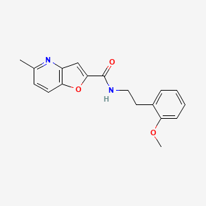 N-(2-methoxyphenethyl)-5-methylfuro[3,2-b]pyridine-2-carboxamide