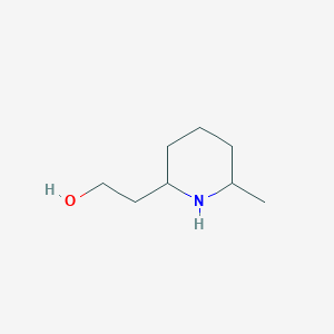 molecular formula C8H17NO B2740775 2-(6-甲基哌啶-2-基)乙醇 CAS No. 10222-77-2