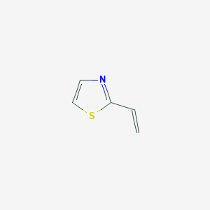 molecular formula C5H5NS B2740799 2-Vinylthiazole CAS No. 13816-02-9