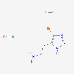 2-(4-bromo-1H-imidazol-5-yl)ethan-1-amine dihydrobromide