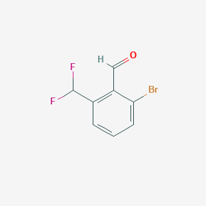 2-Bromo-6-(difluoromethyl)benzaldehyde