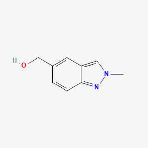 B2740876 (2-Methyl-2H-indazol-5-yl)methanol CAS No. 115951-15-0; 1159511-52-0