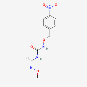(Z)-N'-Methoxy-N-(4-nitrobenzyloxycarbamoyl)formimidamide