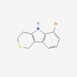 6-bromo-1H,3H,4H,5H-thiopyrano[4,3-b]indole