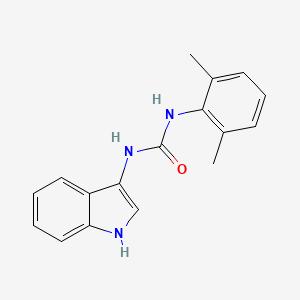 1-(2,6-dimethylphenyl)-3-(1H-indol-3-yl)urea