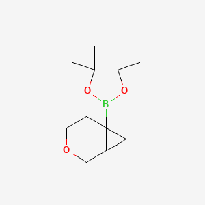 4,4,5,5-Tetramethyl-2-(3-oxabicyclo[4.1.0]heptan-6-yl)-1,3,2-dioxaborolane