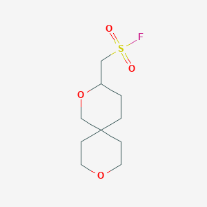 2,9-Dioxaspiro[5.5]undecan-3-ylmethanesulfonyl fluoride