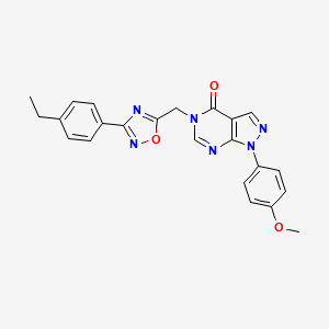 N-butyl-N-methyl-1-{[2-(2-methylphenyl)pyridin-3-yl]carbonyl}piperidine-4-carboxamide