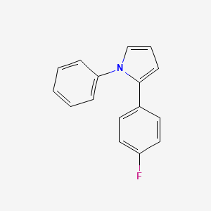 2-(4-Fluorophenyl)-1-phenyl-1H-pyrrole