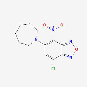 5-(Azepan-1-yl)-7-chloro-4-nitro-2,1,3-benzoxadiazole