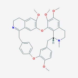 molecular formula C37H38N2O6 B027413 Dehatrine CAS No. 19634-27-6