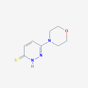 6-(4-morpholinyl)-3(2H)-pyridazinethione