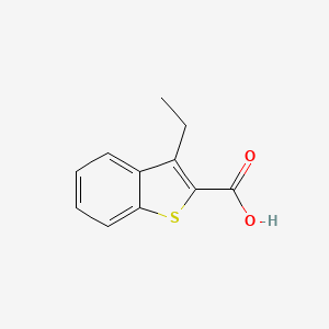 3-Ethyl-1-benzothiophene-2-carboxylic acid