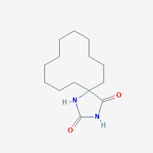 molecular formula C14H24N2O2 B2741336 1,3-Diazaspiro[4.11]hexadecane-2,4-dione CAS No. 839-32-7